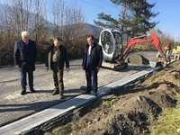 Wizja na miejscu nowej inwestycji.