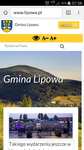 Strona lipowa.pl dostosowana do urządzeń mobilnych