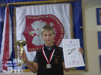 Świetny występ ucznia Zespołu Szkolno-Przedszkolnego w Słotwinie w konkursie skoków narciarskich