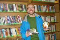 Wizyta norweskiego bibliotekarza w Gminnej Bibliotece Publicznej w Lipowej