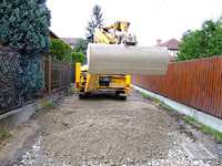 Remont drogi "obok Jury" w Leśnej