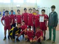 III miejsce chłopców z SP Leśna w finale Powiatu w mini piłce ręcznej.