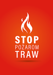 Pożarom traw stanowcze NIE