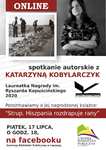 Spotkanie z Laureatką Nagrody im. Kapuścińskiego 2020 r. !