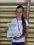 Wicemistrzyni Międzywojewódzkich Mistrzostw Młodzików Karate 2015.