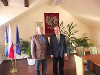 Wizyta Pana Jerzego Kotajnego w Urzędzie Gminy w Lipowej