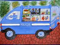 Konkurs plastyczny Komendy Powiatowej Policji