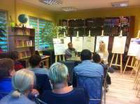 Młoda autorka była gościem Gminnej Biblioteki Publicznej w Lipowej