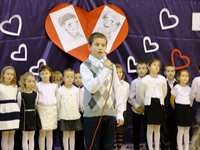 Dzień Babci i Dziadka w Szkole Podstawowej w Leśnej.