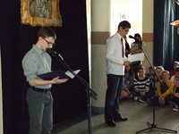 Przed kanonizacją patrona Gimnazjum w Twardorzeczce - Ojca Świętego Jana Pawła II