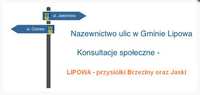 Nazewnictwo ulic w miejscowości Lipowa - część I