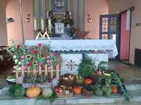 Święto plonów w Ostrem