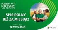 Już za miesiąc rozpocznie się Powszechny Spis Rolny!
