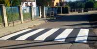 Nowy próg zwalniający przed szkołą
