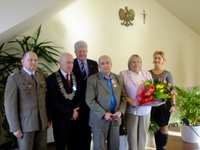 Państwo Gawlińscy z Lipowej otrzymali medale od ministra