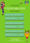 Zapraszamy na wydarzenia w ramach Tygodnia Bibliotek
