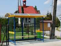 Nowa wiata przystankowa w Lipowej Dolnej