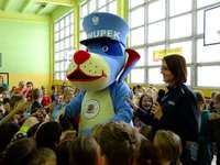 Spotkanie w ramach akcji "Bezpieczne ferie" w Lipowej.