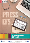 Zaproszenie do udziału w konkursie dziennikarskim PRESS EFS